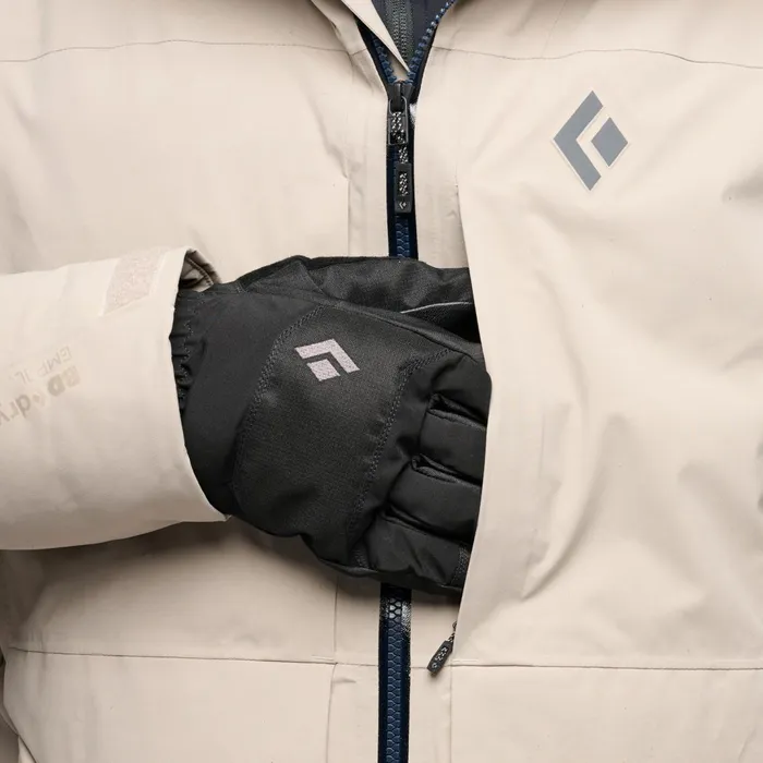Men Ski and Snowboard Jackets Black Diamond Factor Insulated Parka