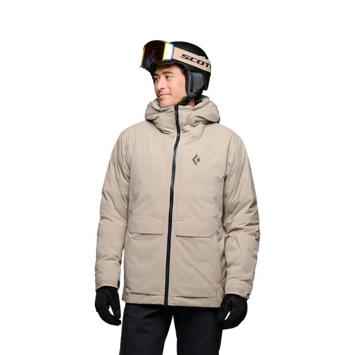 Men Ski and Snowboard Jackets Black Diamond Factor Insulated Parka