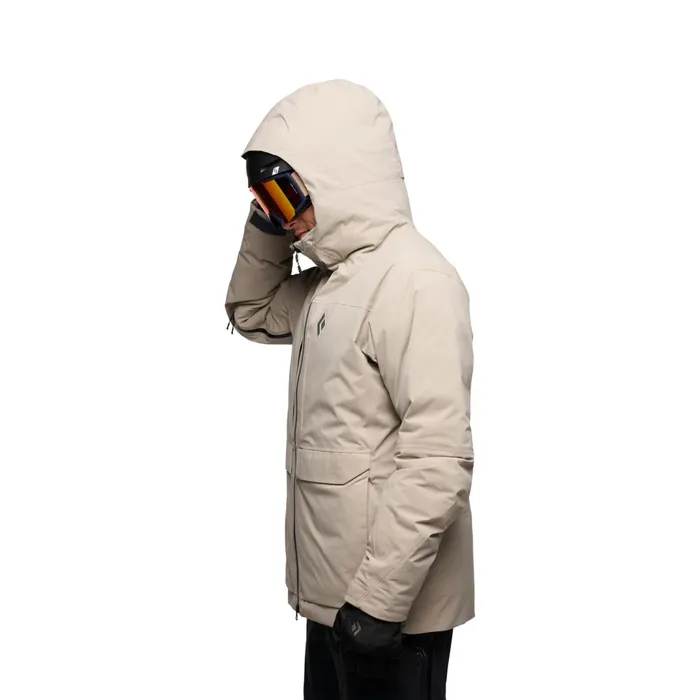 Men Ski and Snowboard Jackets Black Diamond Factor Insulated Parka