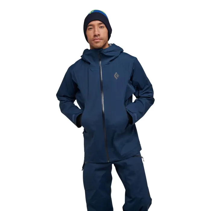 Men Ski and Snowboard Jackets Black Diamond Recon Stretch LT Shell