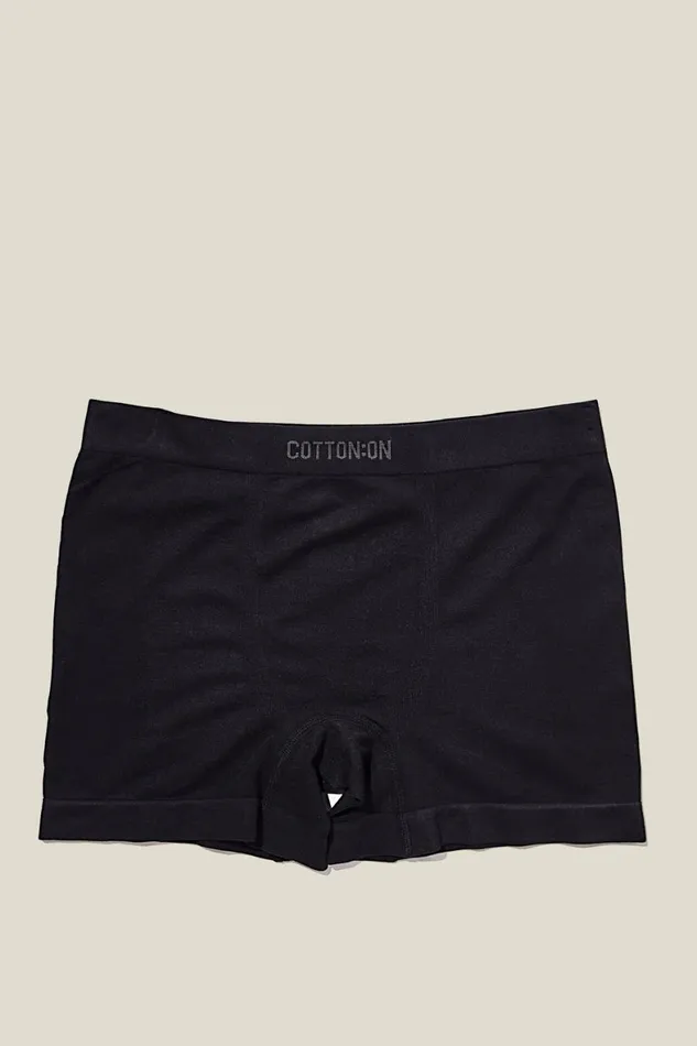 Men Socks and Underwear Cotton On Seamless Trunks Blackblack