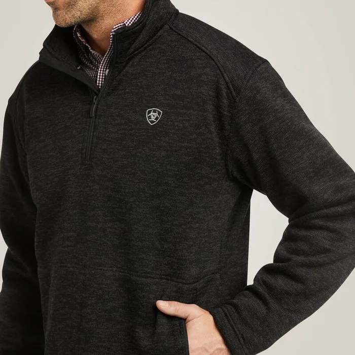 Men Sweatshirts and Hoodies Ariat Caldwell 14 Zip Sweater Charcoal Men Sweatshirts and Hoodies Ariat Caldwell 14 Zip Sweater Charcoal