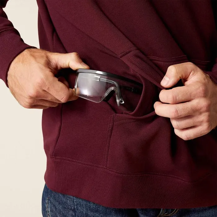Men Sweatshirts and Hoodies Ariat Rebar Workman Chainsaw Hoodie Malbec Men Sweatshirts and Hoodies Ariat Rebar Workman Chainsaw Hoodie Malbec