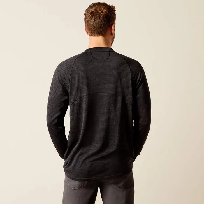 Men TShirts and Polos Ariat Rebar Gridwork Crewneck TShirt Black Men TShirts and Polos Ariat Rebar Gridwork Crewneck TShirt Black