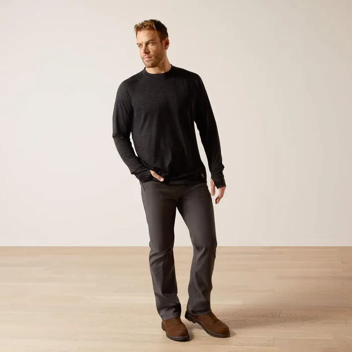 Men TShirts and Polos Ariat Rebar Gridwork Crewneck TShirt Black Men TShirts and Polos Ariat Rebar Gridwork Crewneck TShirt Black