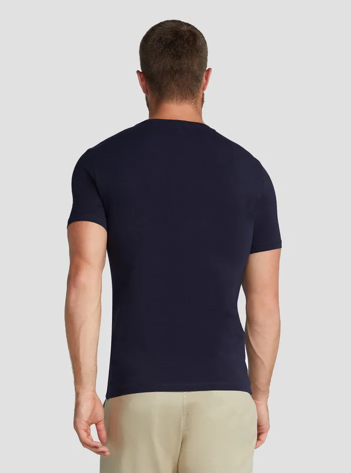 Men Tees and Tanks GUESS Eco Blue Blurri Logo Tshirt Men Tees and Tanks GUESS Eco Blue Blurri Logo Tshirt