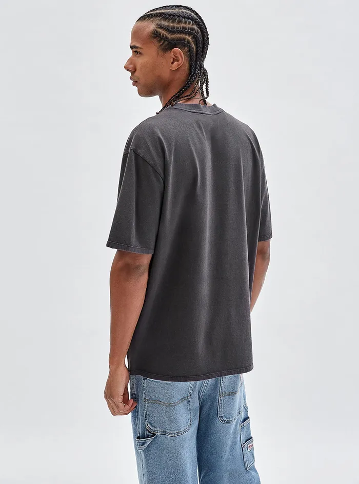Men Tees and Tanks GUESS Guess Originals Black Brent Logo Tshirt