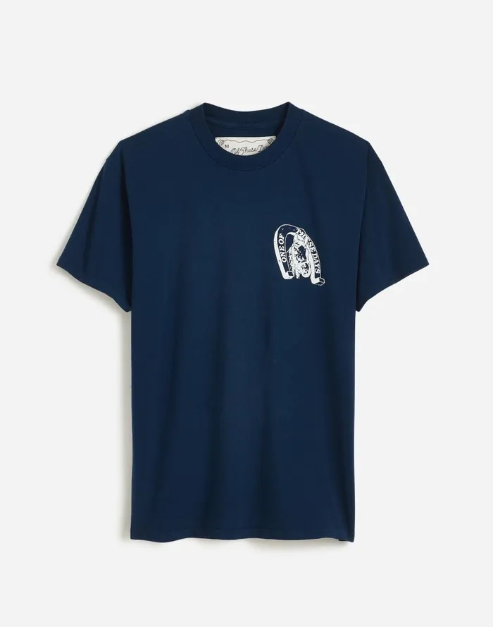 Men Tees Madewell One Of These Days Lucky Number 73 Graphic Tee Sun Faded Navy