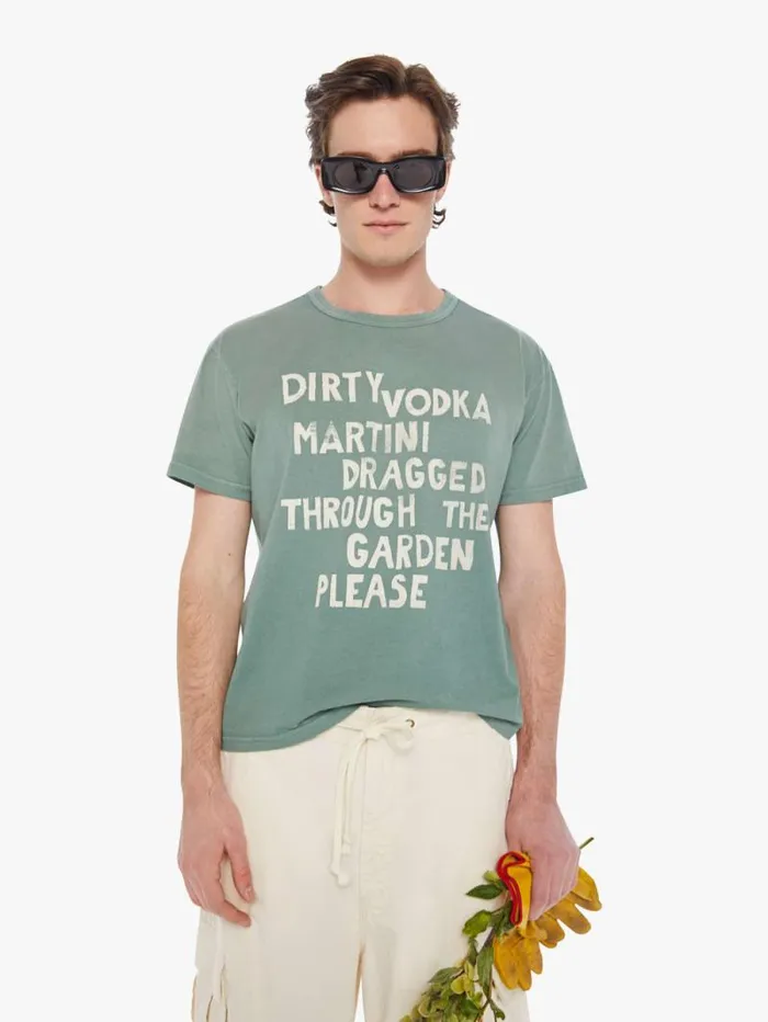 Men Tees Mother Denim The Lowdown Green