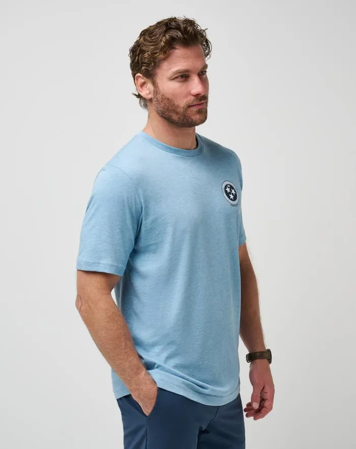 Men Tees TravisMathew BBQ MASTER 20 TEE Heather Allure