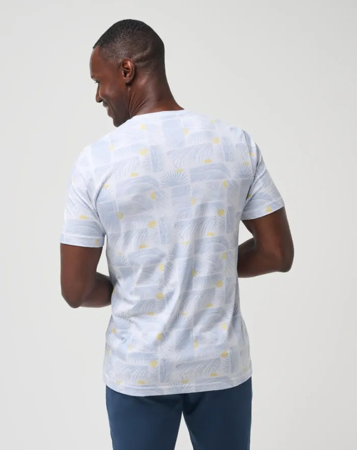 Men Tees TravisMathew CANCEL ALL CALLS TEE White