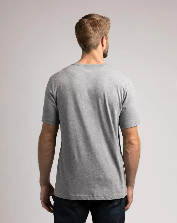 Men Tees TravisMathew POWDER MOUNTAIN TEE Heather Grey Men Tees TravisMathew POWDER MOUNTAIN TEE Heather Grey