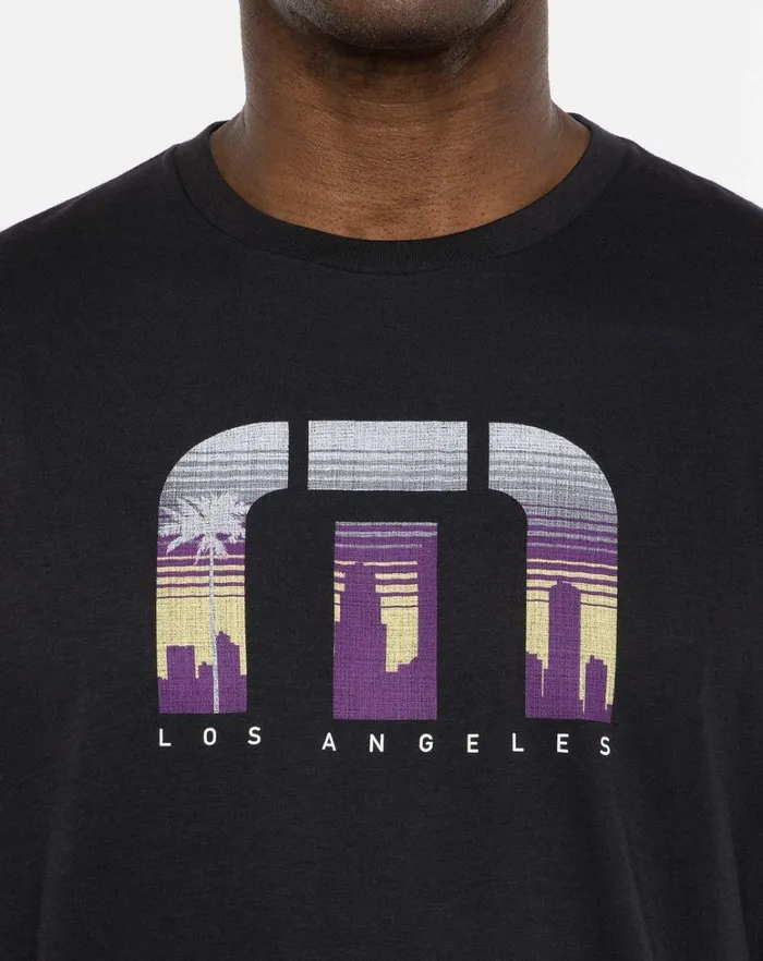 Men Tees TravisMathew SOCAL TEE Black
