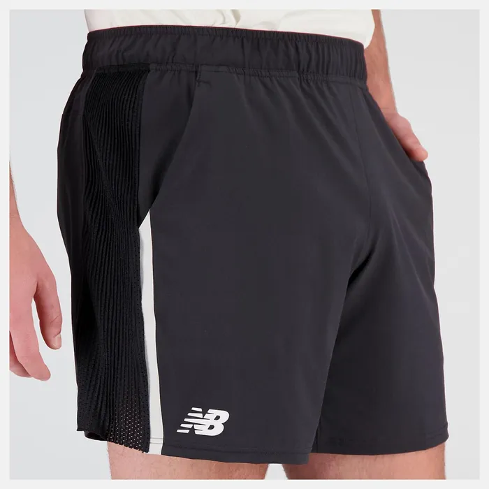 Men Tournament 7 Inch Short Black New Balance Shorts Men Tournament 7 Inch Short Black New Balance Shorts