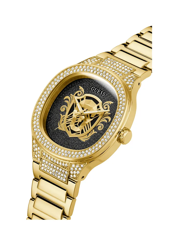 Men Watches GUESS Gold Kingdom Glitz Watch Men Watches GUESS Gold Kingdom Glitz Watch