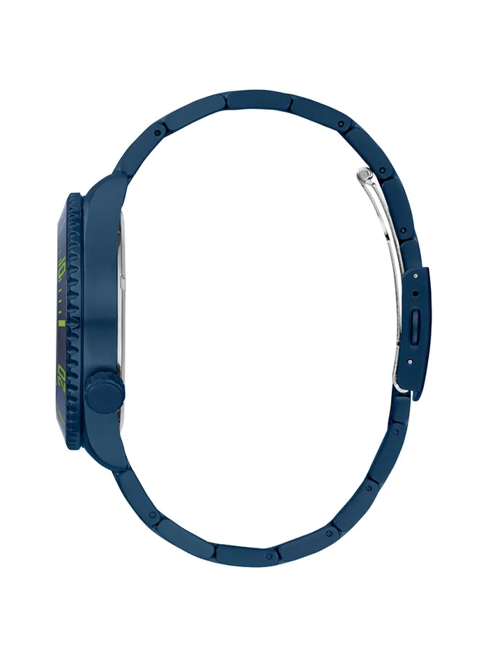 Men Watches GUESS Navy Midnight Axle Watch