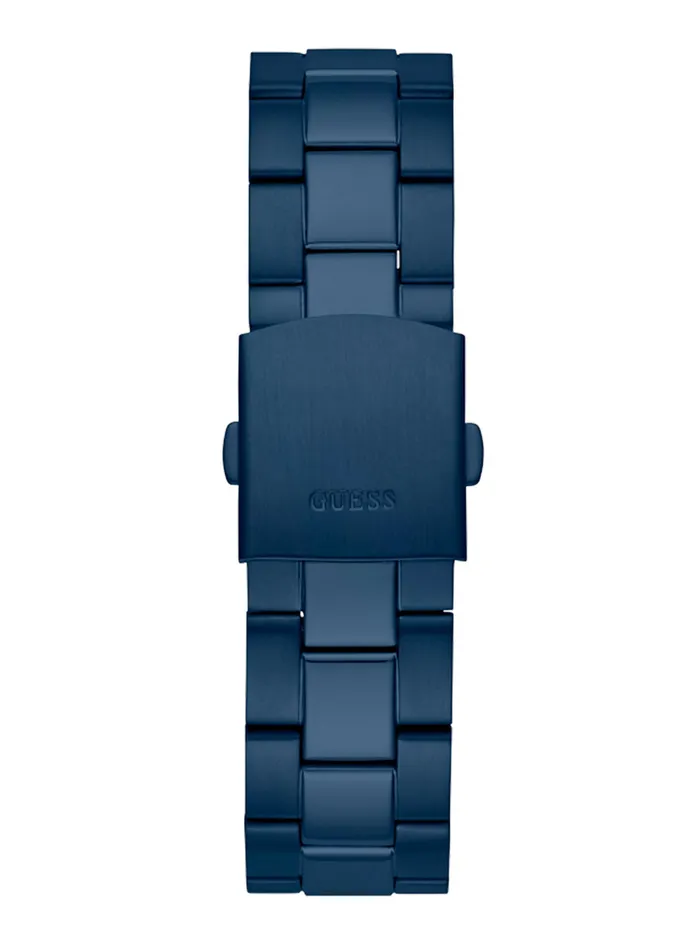 Men Watches GUESS Navy Midnight Axle Watch