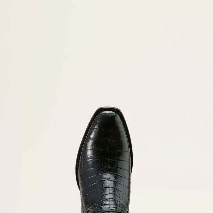 Men Western Boots Ariat Bench Made Brewer Western Boot Jet Black Nile Crocmidnight Black Men Western Boots Ariat Bench Made Brewer Western Boot Jet Black Nile Crocmidnight Black