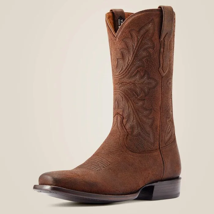 Men Western Boots Ariat Bench Made Hardin Western Boot Hickory Elk