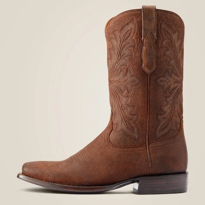 Men Western Boots Ariat Bench Made Hardin Western Boot Hickory Elk Men Western Boots Ariat Bench Made Hardin Western Boot Hickory Elk