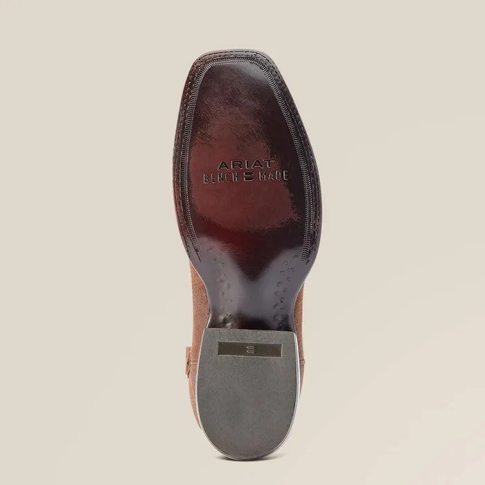 Men Western Boots Ariat Bench Made Hardin Western Boot Hickory Elk Men Western Boots Ariat Bench Made Hardin Western Boot Hickory Elk
