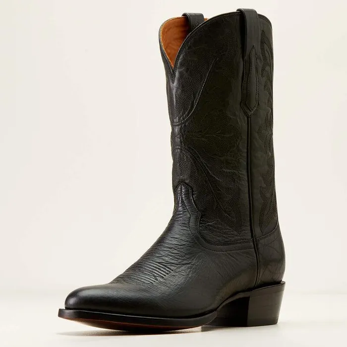 Men Western Boots Ariat Bench Made James Western Boot Cool Black Bison