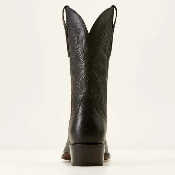 Men Western Boots Ariat Bench Made James Western Boot Cool Black Bison Men Western Boots Ariat Bench Made James Western Boot Cool Black Bison