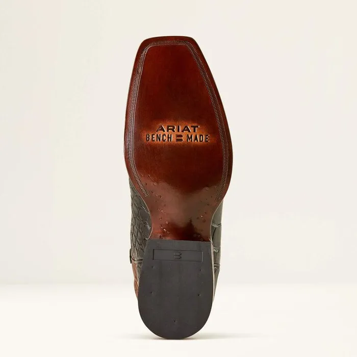 Men Western Boots Ariat Bench Made Stilwell Western Boot Black American Alligatorwhiskey Brown Men Western Boots Ariat Bench Made Stilwell Western Boot Black American Alligatorwhiskey Brown