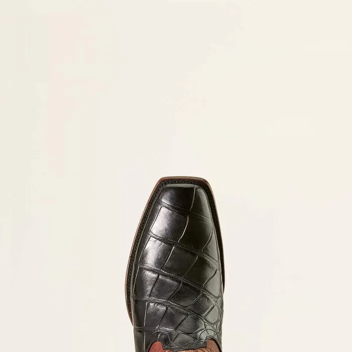 Men Western Boots Ariat Bench Made Stilwell Western Boot Black American Alligatorwhiskey Brown Men Western Boots Ariat Bench Made Stilwell Western Boot Black American Alligatorwhiskey Brown