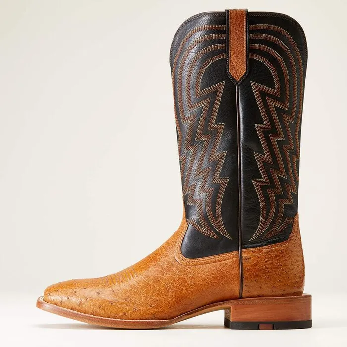 Men Western Boots Ariat Haywire Cowboy Boot Antique Tan Smooth Quill Ostri Men Western Boots Ariat Haywire Cowboy Boot Antique Tan Smooth Quill Ostri