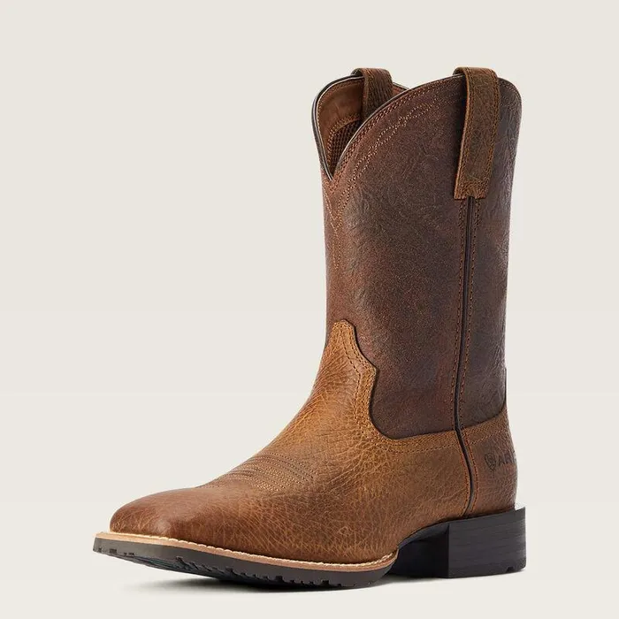 Men Western Boots Ariat Hybrid Grit Western Boot Earth