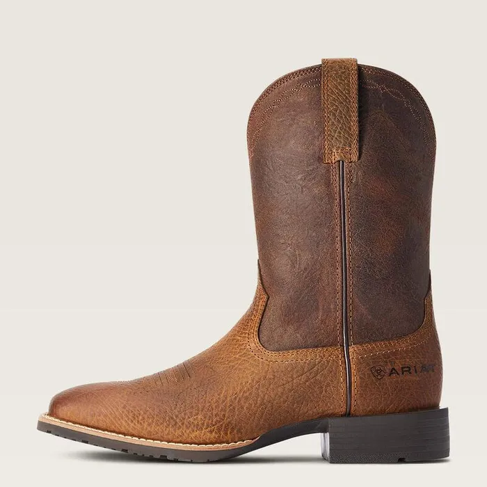 Men Western Boots Ariat Hybrid Grit Western Boot Earth Men Western Boots Ariat Hybrid Grit Western Boot Earth
