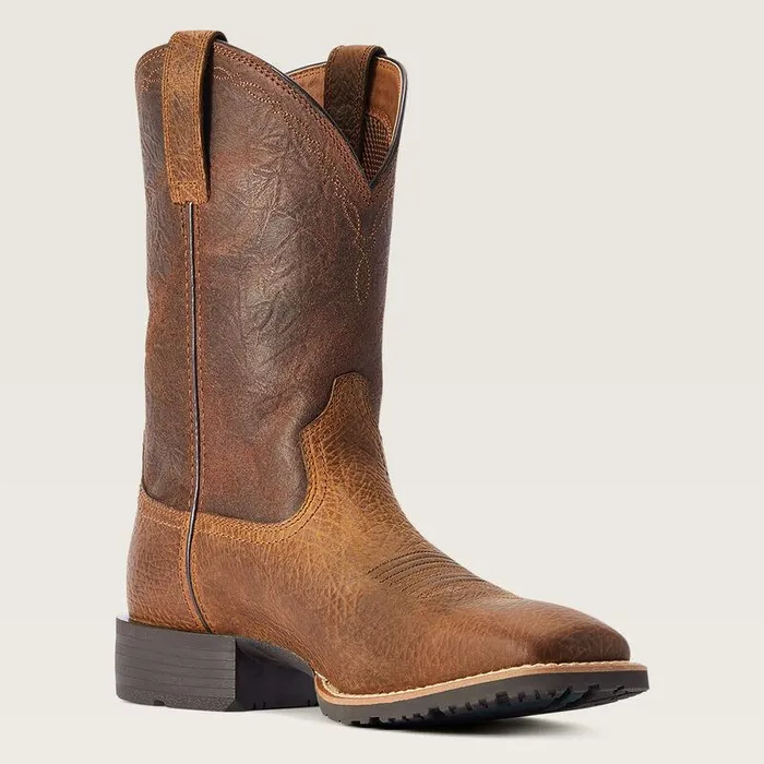 Men Western Boots Ariat Hybrid Grit Western Boot Earth Men Western Boots Ariat Hybrid Grit Western Boot Earth