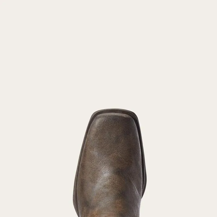 Men Western Boots Ariat Midtown Rambler Square Toe Chelsea Boot Stone