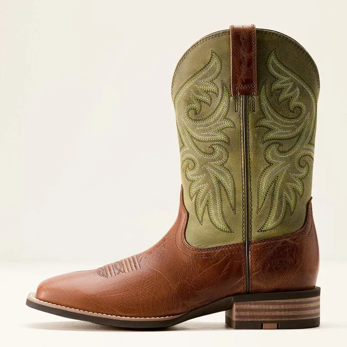 Men Western Boots Ariat Slingshot Cowboy Boot Dark Taneasy Green Men Western Boots Ariat Slingshot Cowboy Boot Dark Taneasy Green