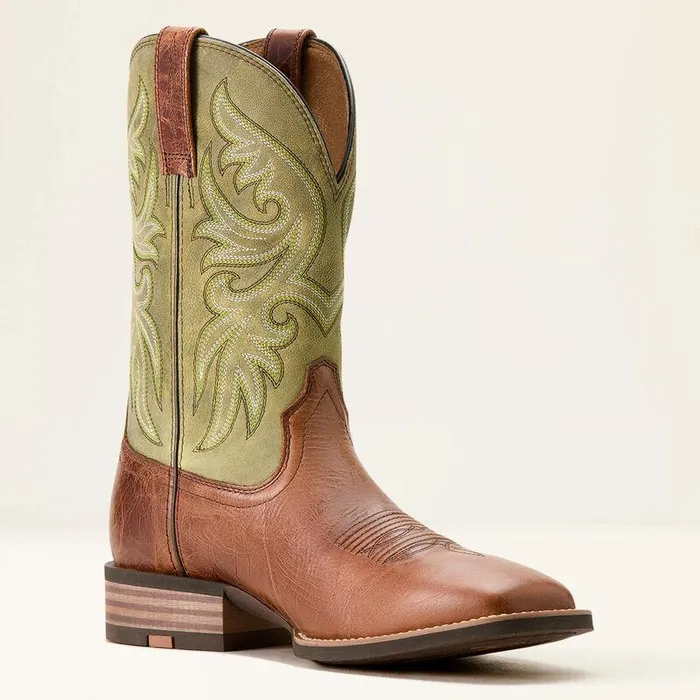 Men Western Boots Ariat Slingshot Cowboy Boot Dark Taneasy Green Men Western Boots Ariat Slingshot Cowboy Boot Dark Taneasy Green