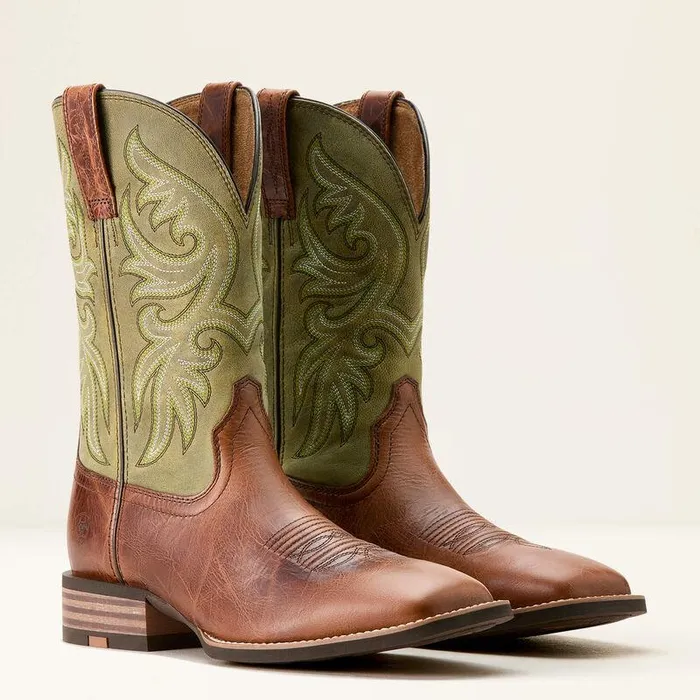 Men Western Boots Ariat Slingshot Cowboy Boot Dark Taneasy Green Men Western Boots Ariat Slingshot Cowboy Boot Dark Taneasy Green