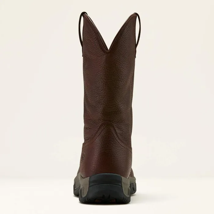 Men Western Boots Ariat Terrain Pull On Waterproof Boot Winner Brown Men Western Boots Ariat Terrain Pull On Waterproof Boot Winner Brown