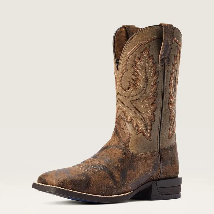 Men Western Boots Ariat Wilder Cowboy Boot Antique Grey