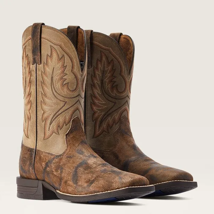 Men Western Boots Ariat Wilder Cowboy Boot Antique Grey