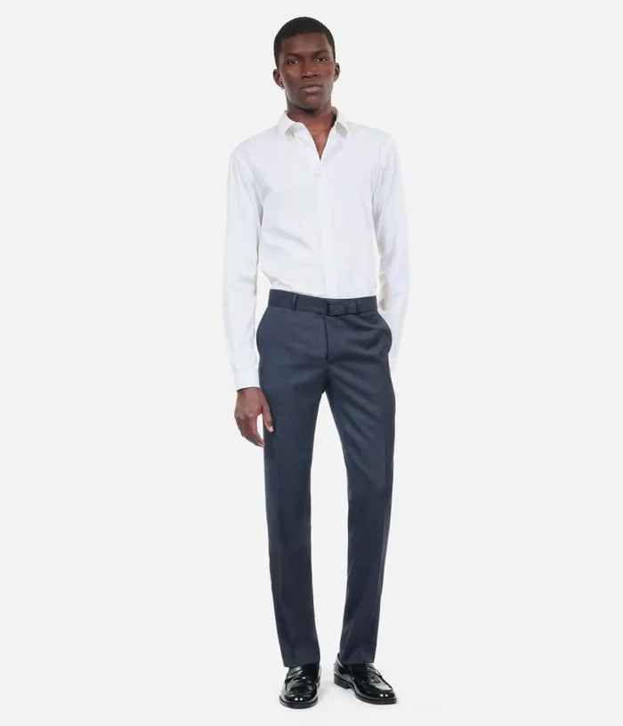 Men White Striped Formal Shirt THE KOOPLES Shirts
