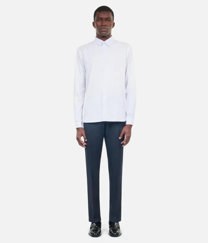 Men White Striped Formal Shirt THE KOOPLES Shirts