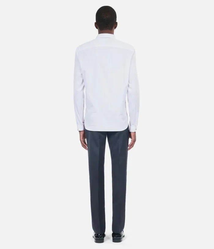 Men White Striped Formal Shirt THE KOOPLES Shirts