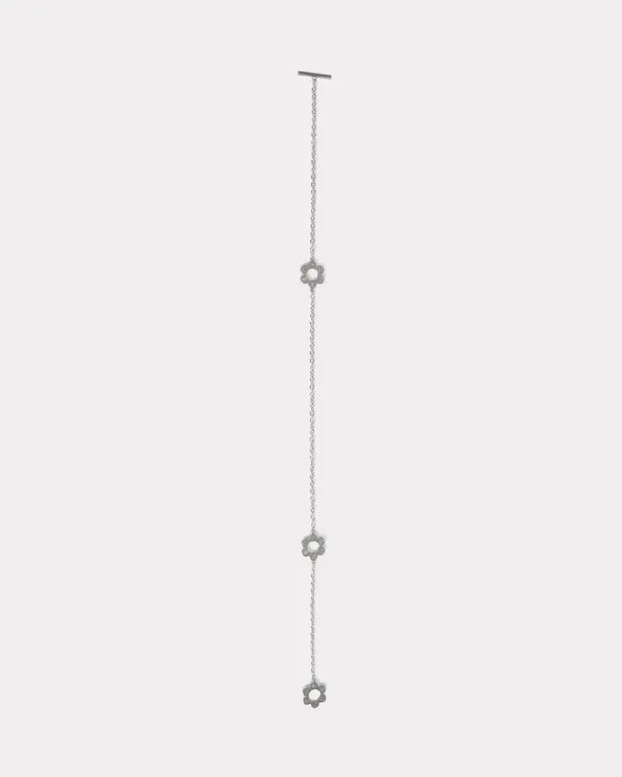MenWomen 039KENZO Stamp039 Necklace Silver Kenzo Pins And Jewelry