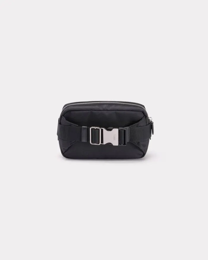 MenWomen 039KENZOGRAPHY039 Belt Bag Black Kenzo Bags