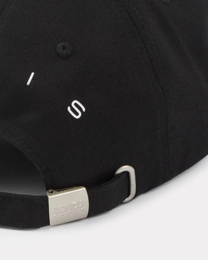 MenWomen 039KENZOGRAPHY039 Cotton Cap Black Kenzo Caps And Hats