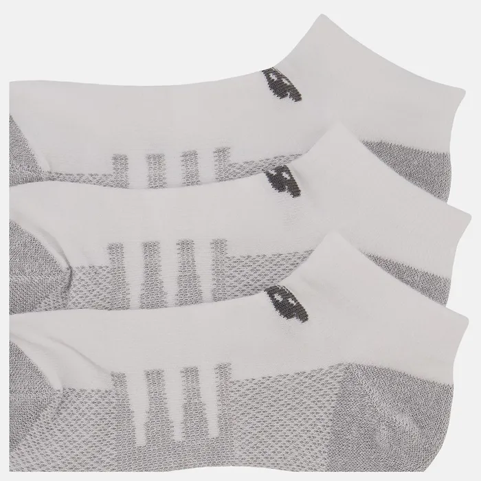 MenWomen Coolmax No Show Socks 2 Pack White New Balance Socks MenWomen Coolmax No Show Socks 2 Pack White New Balance Socks