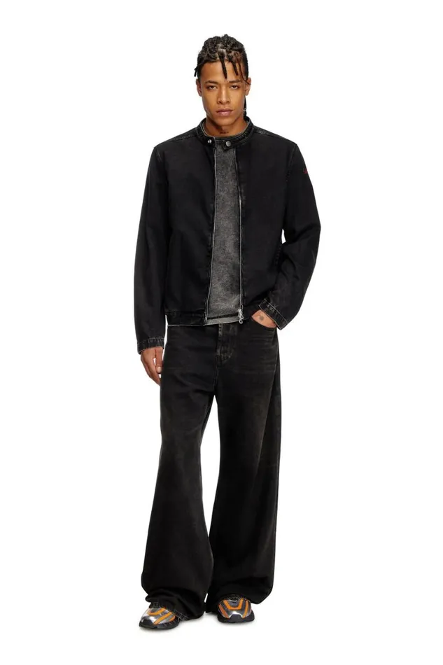 MenWomen Diesel Jackets DGLORY Black