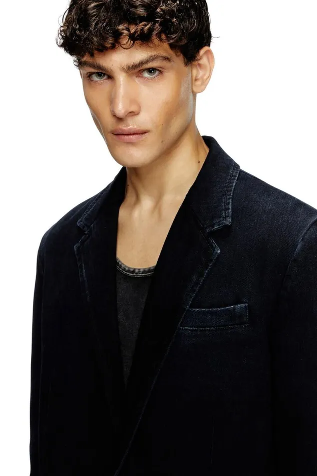 MenWomen Diesel Jackets DREGERD Dark Blue MenWomen Diesel Jackets DREGERD Dark Blue