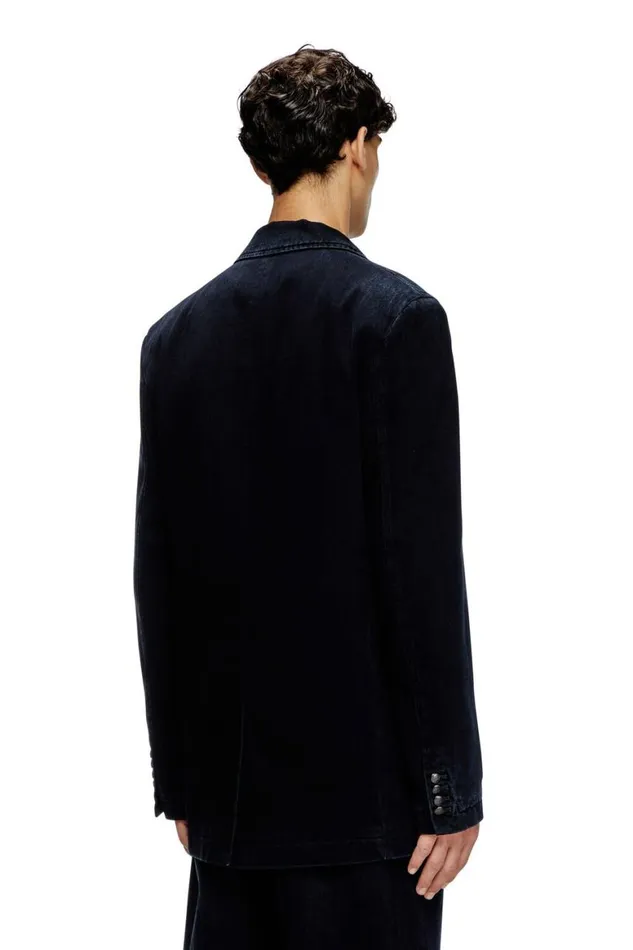 MenWomen Diesel Jackets DREGERD Dark Blue MenWomen Diesel Jackets DREGERD Dark Blue